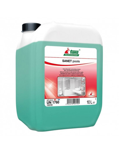 Tana SANET pools snelwerkende sanitairreiniger, 10L, 1stk/ds