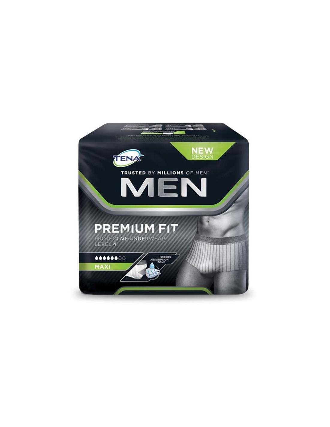 TENA Men Premium Fit Protective Underwear Level 4 L 10 pieces buy online