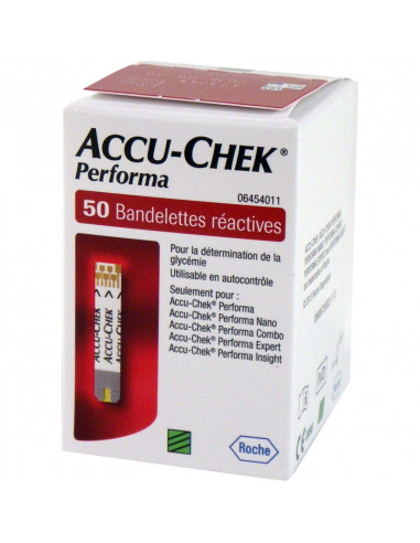 Accu-Chek Performa teststrips 50 stuks