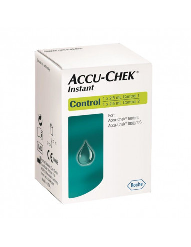 Accu-Chek Instant Controlevloeistof 2 x 2,5 ml