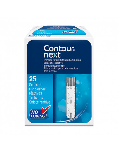 Contour Next teststrips 25 stuks