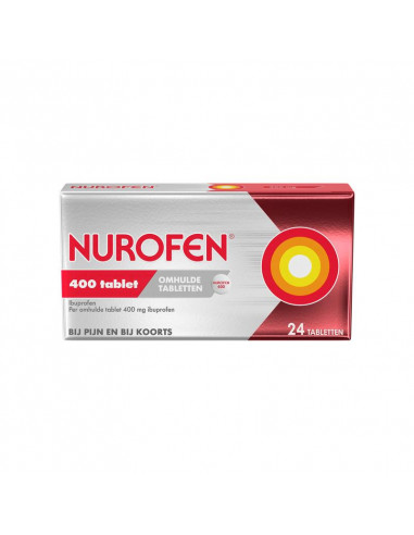 Nurofen ibuprofen 400mg 24 tabletten