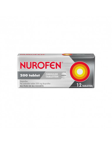 Nurofen ibuprofen 200mg 12 tabletten
