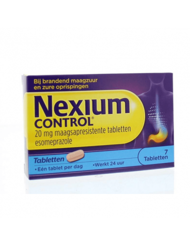 Nexium Control maag 20mg 7 tabletten