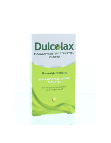 Dulcolax Bisacodyl 5mg 30 tabletten