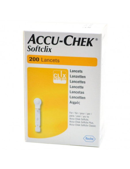 Accu-Chek Softclix 2 Lancetten 200 stuks