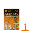 Wellion 33G lancetten 200 stuks