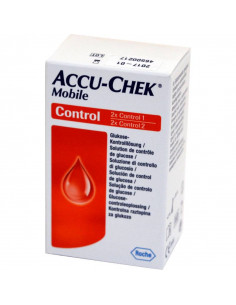 Accu-Chek Mobile Controlevloeistof 4 x 2,5 ml