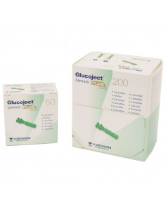 Glucoject lancetten 50 st.