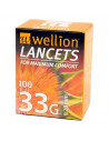 Wellion 33G lancetten 100 stuks