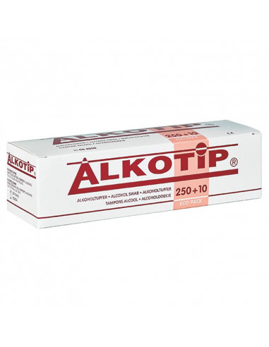 Desinfectiedoekjes 70 % Isopropyl Alcohol 28 mm x 60 mm 260