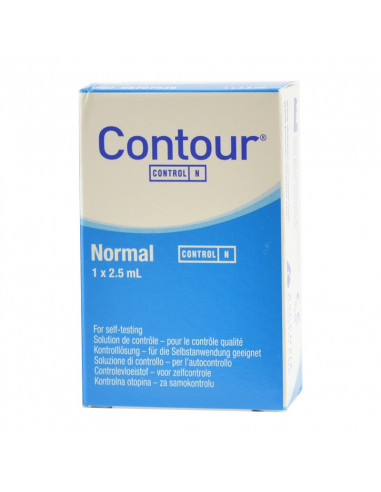 Contour Normaal controle vloeistof 2.5ml