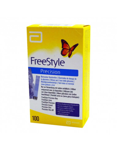 Freestyle Precision 100 teststrips