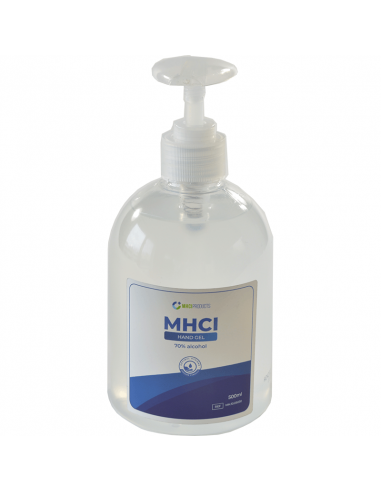 MHCI Handgel 70% Alcohol 500ml incl. pomp