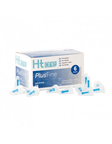 HT One PlusFine pennaalden 6 mm 31G 100 stuks