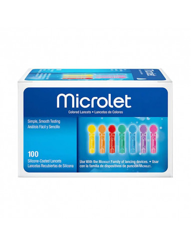 Microlet Lancetten 100 stuks