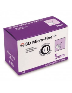 BD Microfine+ 5mm thinwall pennaalden 100 stuks