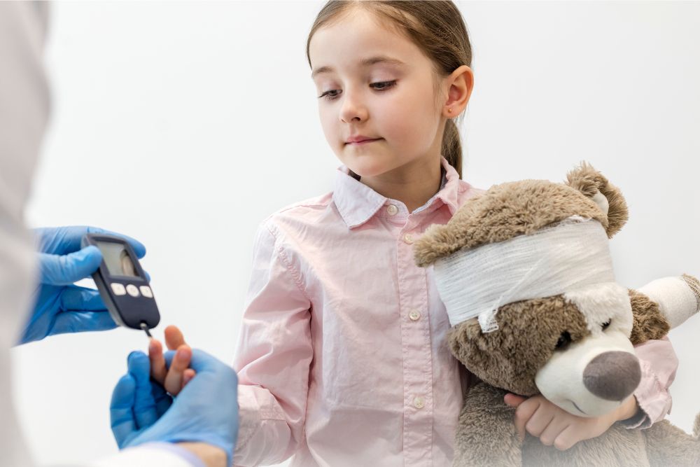 bloedglucose zelfcontrole bij kind
